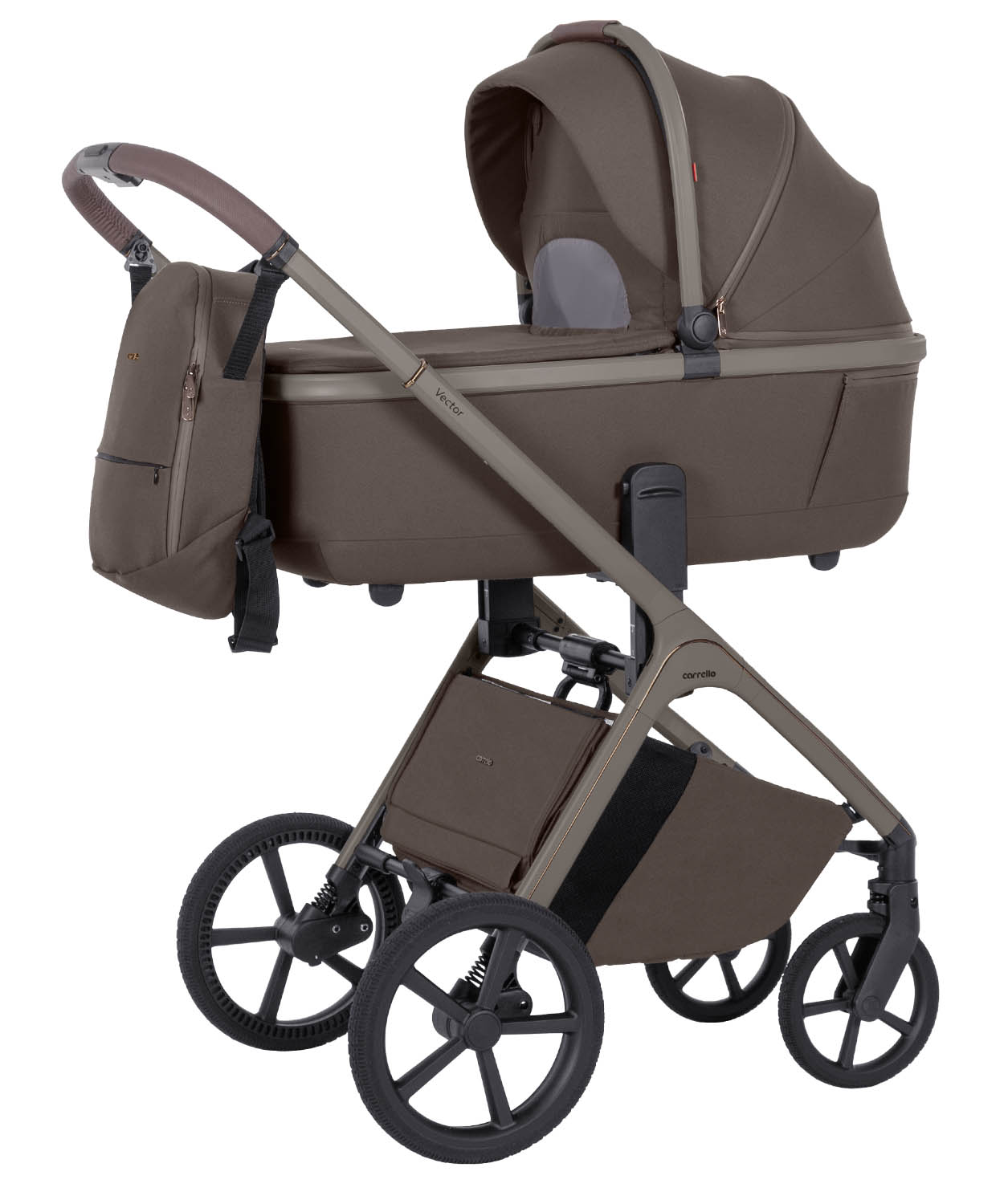 Коляска універсальна Vector CRL-6550 2в1 Walnut, Carrello